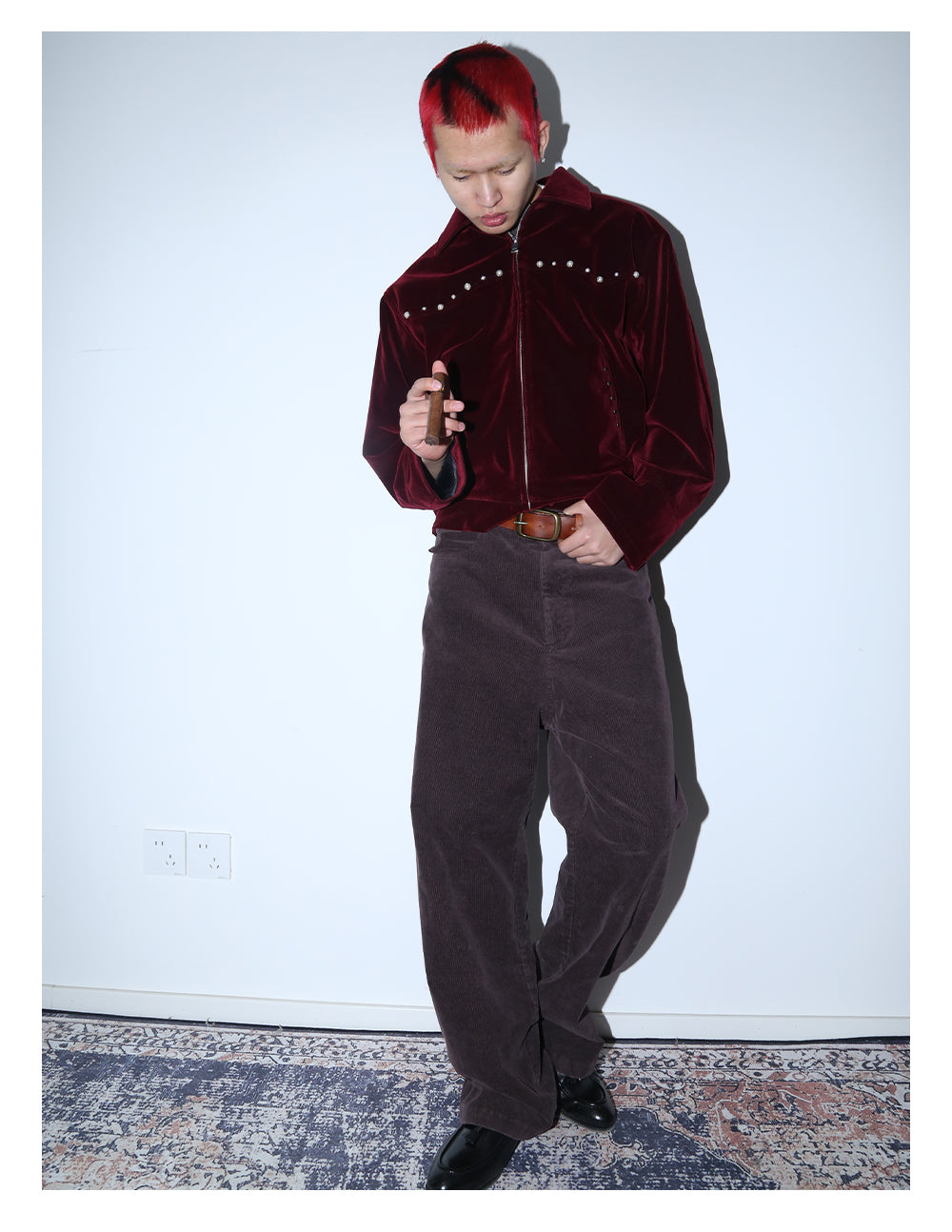 Decorative Velvet Jacket