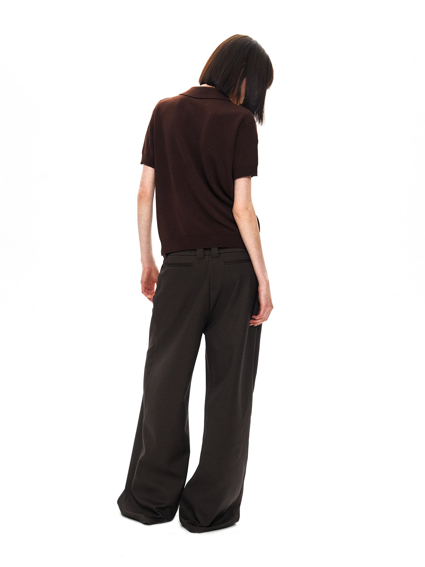 Hollow Double-Yarn Knit