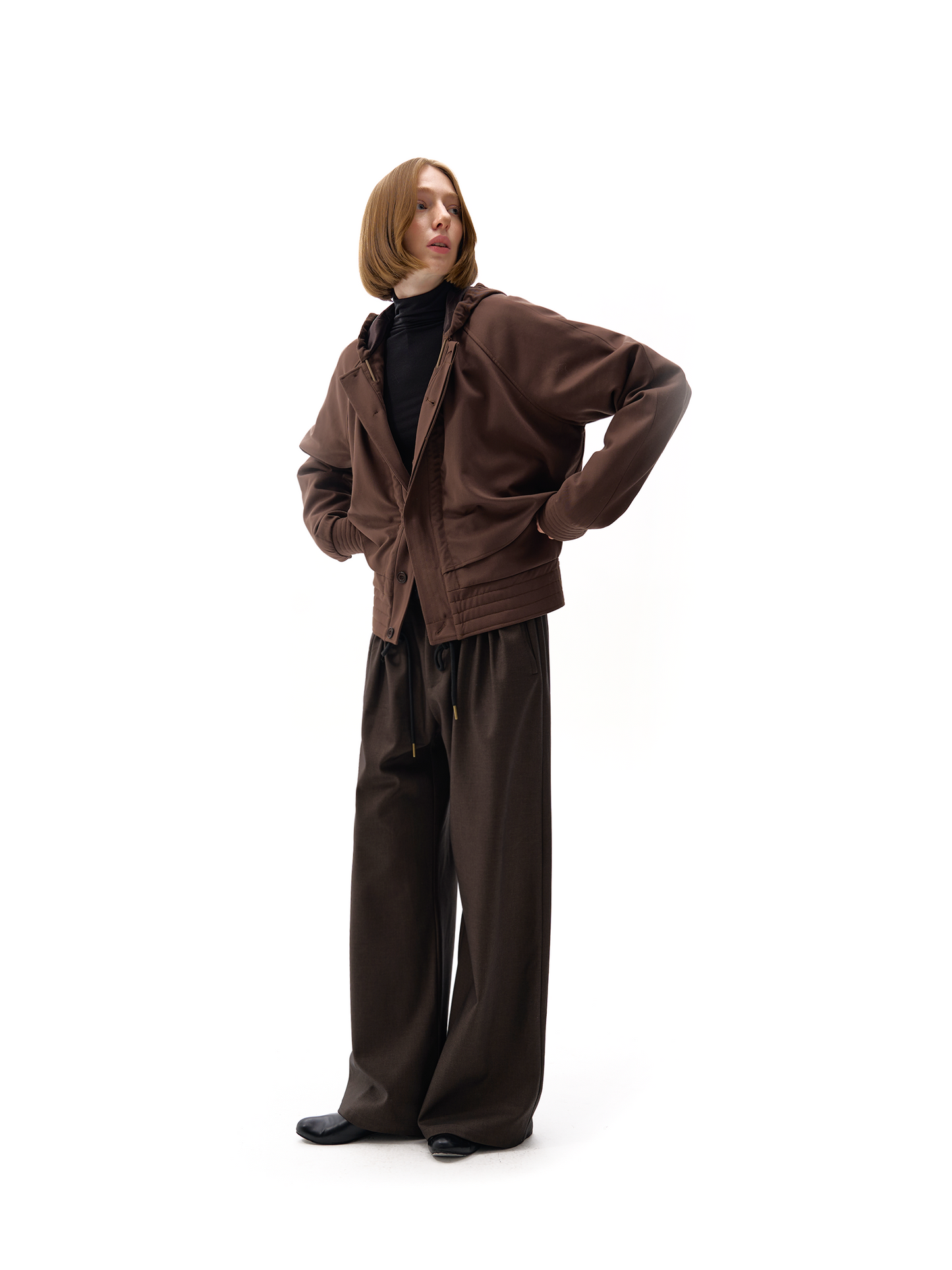 Thick Down Jacket with Hood