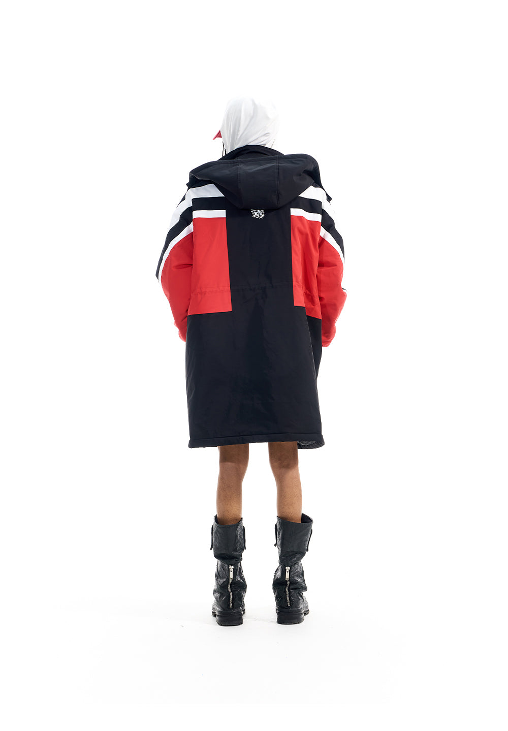 Long Detachable Hooded Cotton Jacket