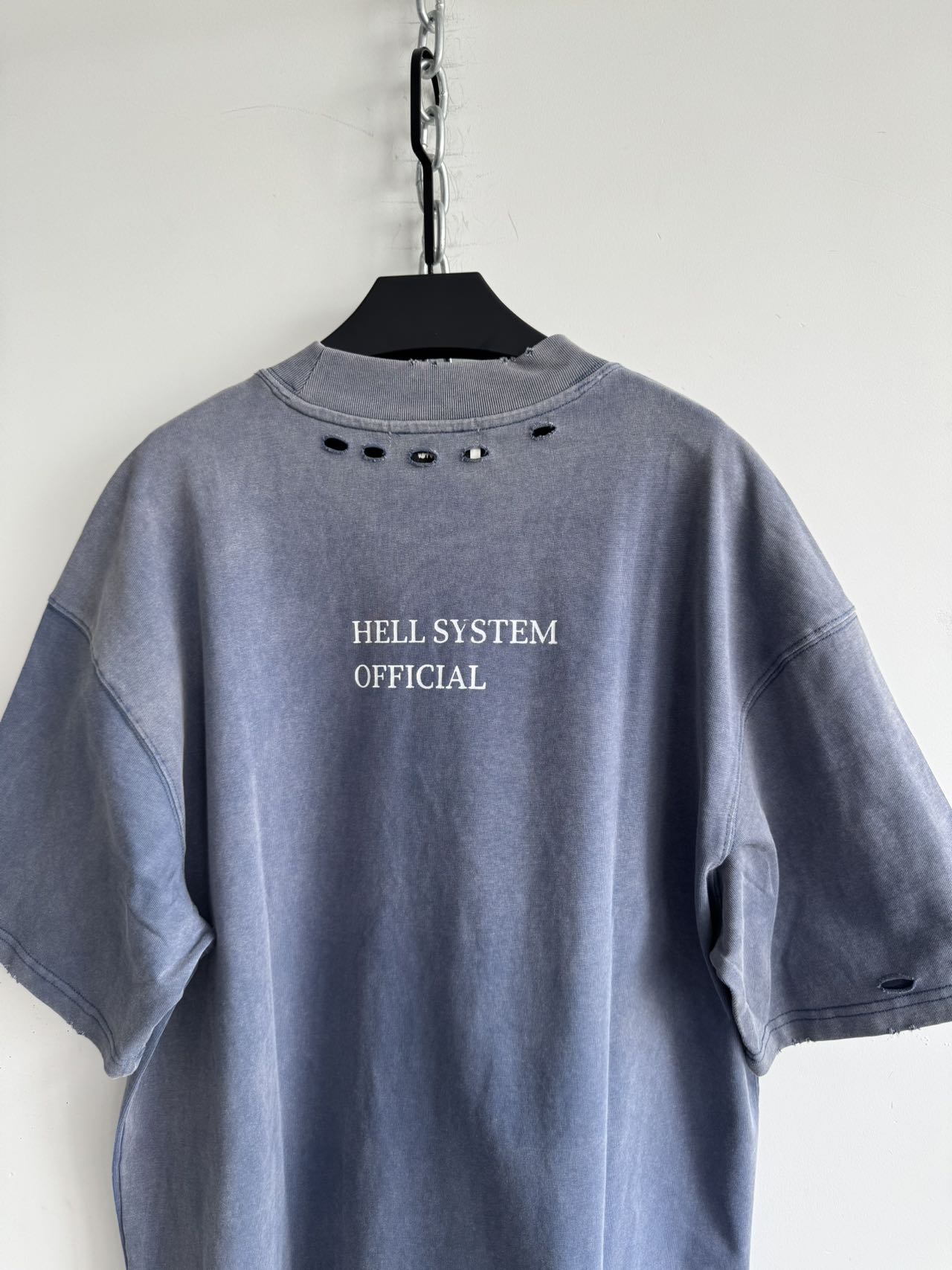 Heavy Damage Washed Wide Edge T-Shirt