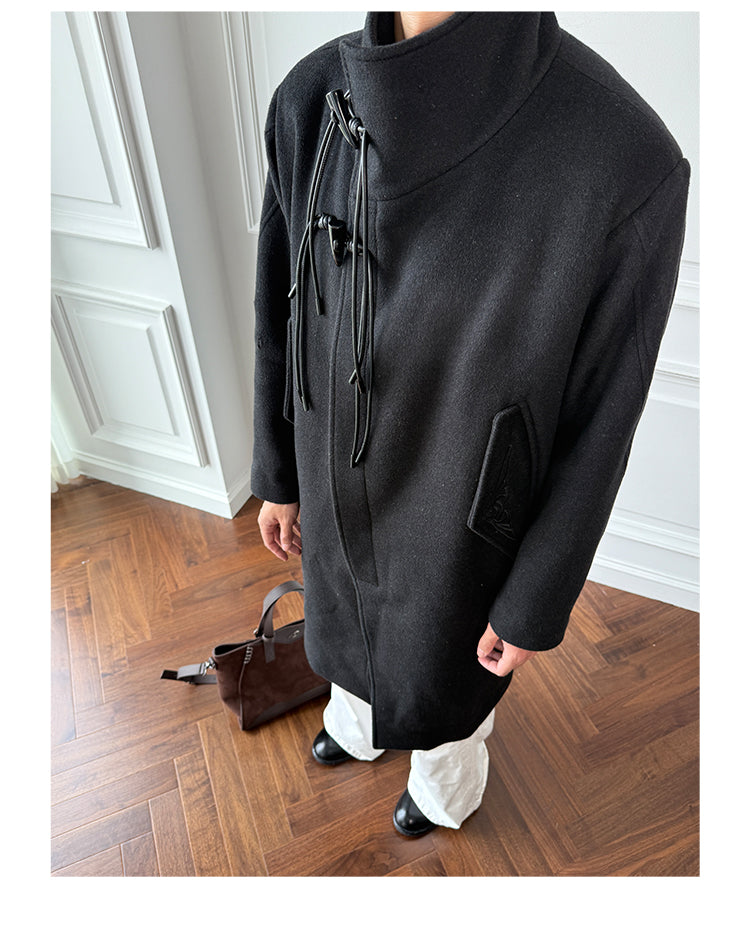 Toggle Button Wool Coat
