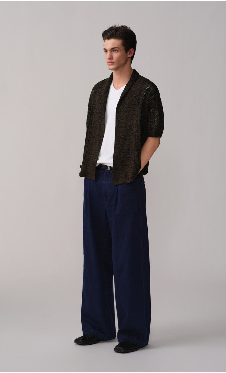 Breathable Knit Casual Cardigan
