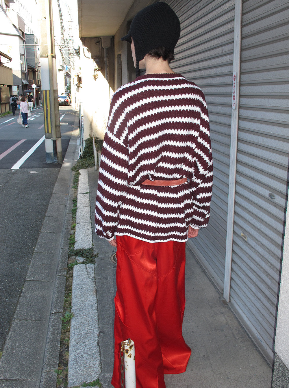 Striped Loose-Fit Sweater