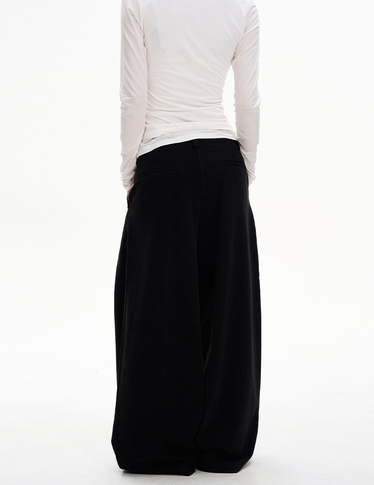 Minimalist High-End Casual Pants