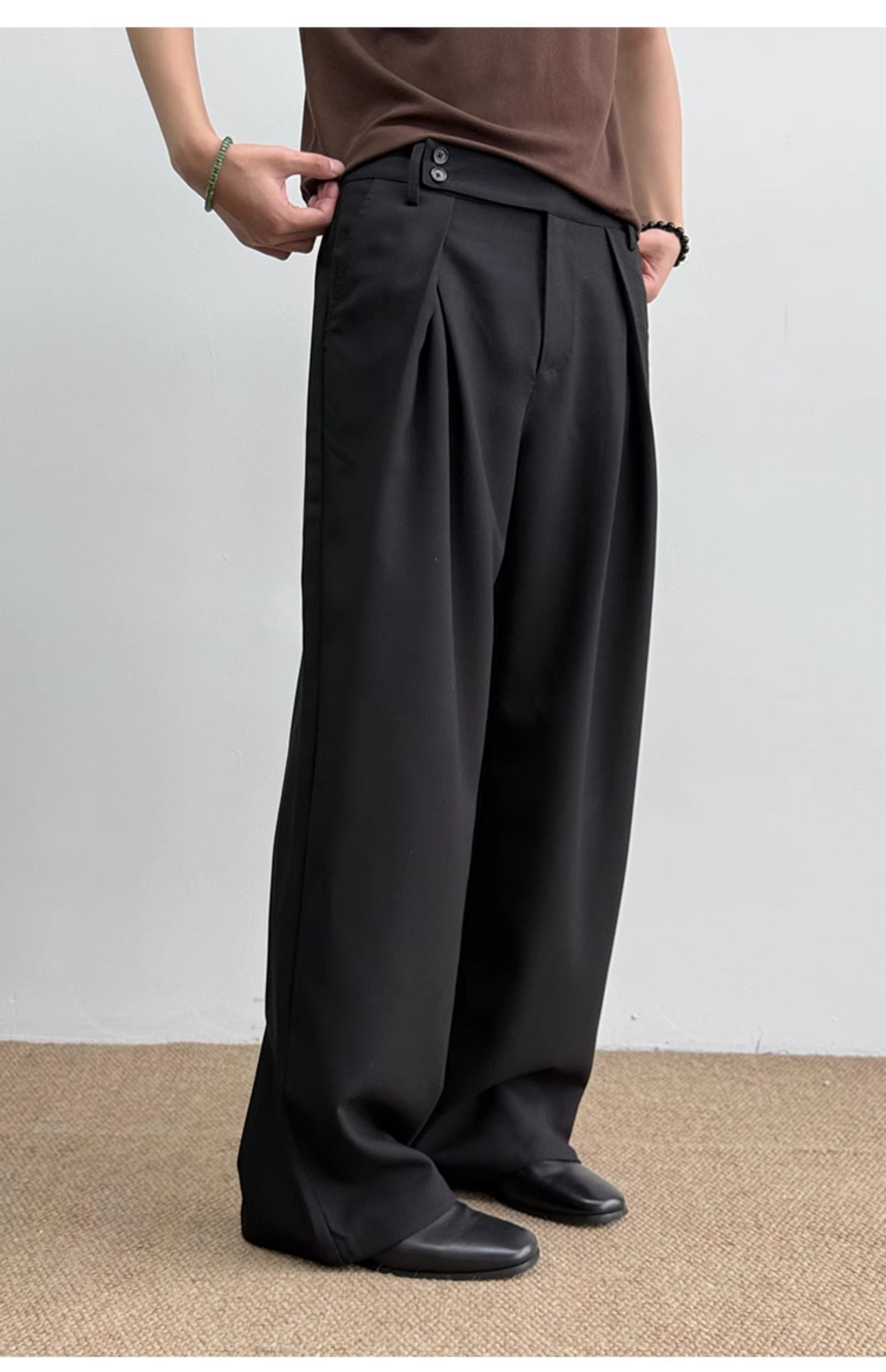 A-line loose pants