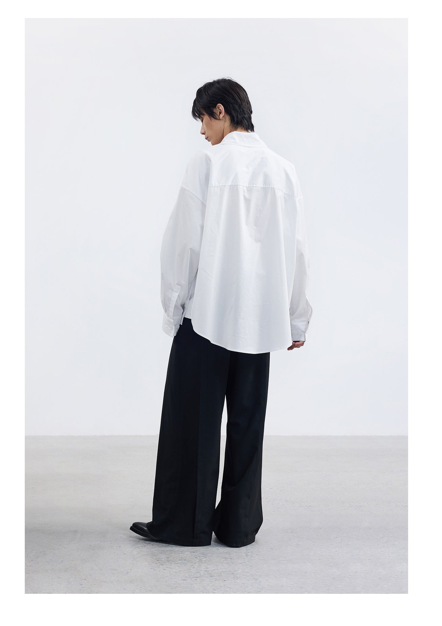 Floor-length wide pants