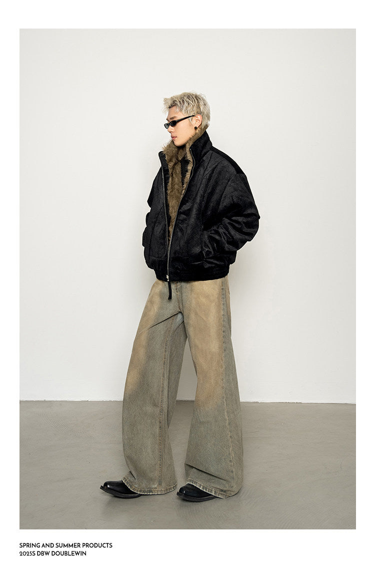 Hand-Splashed Wash Jeans