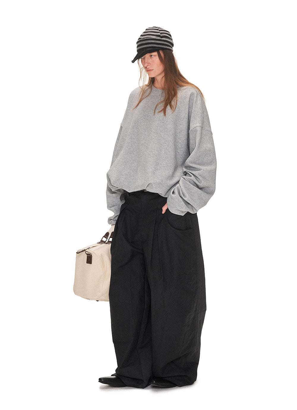 Pullover Crew-Neck Sweatshirt