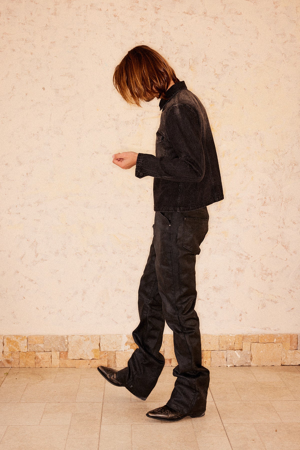 Vintage Slim Fit Denim Jacket