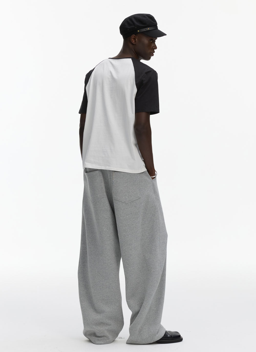 Drawstring Waist Wide Leg Pants