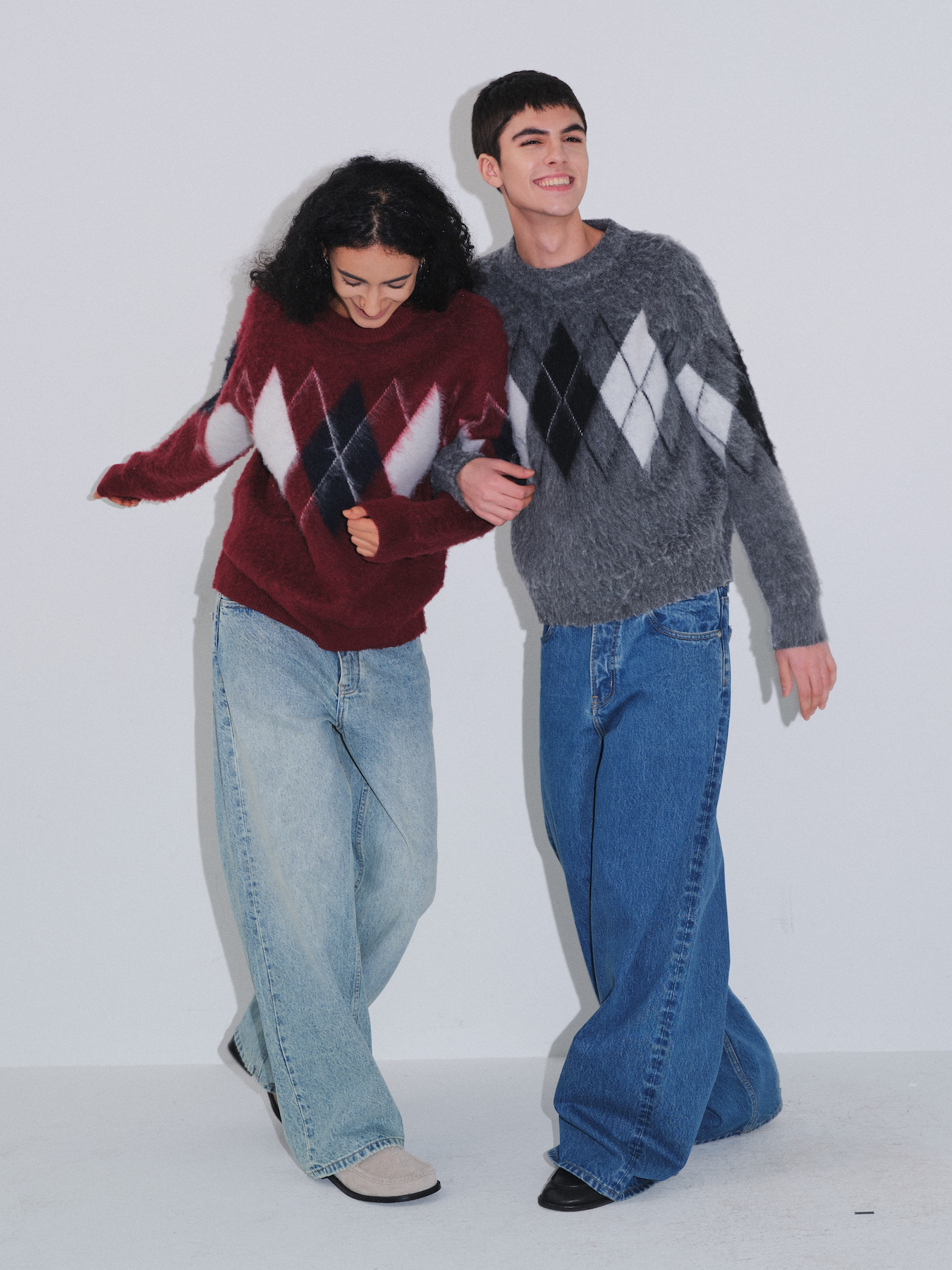 Wool-Blend Relaxed Crewneck Sweater