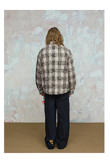 Contrast Check Jacket