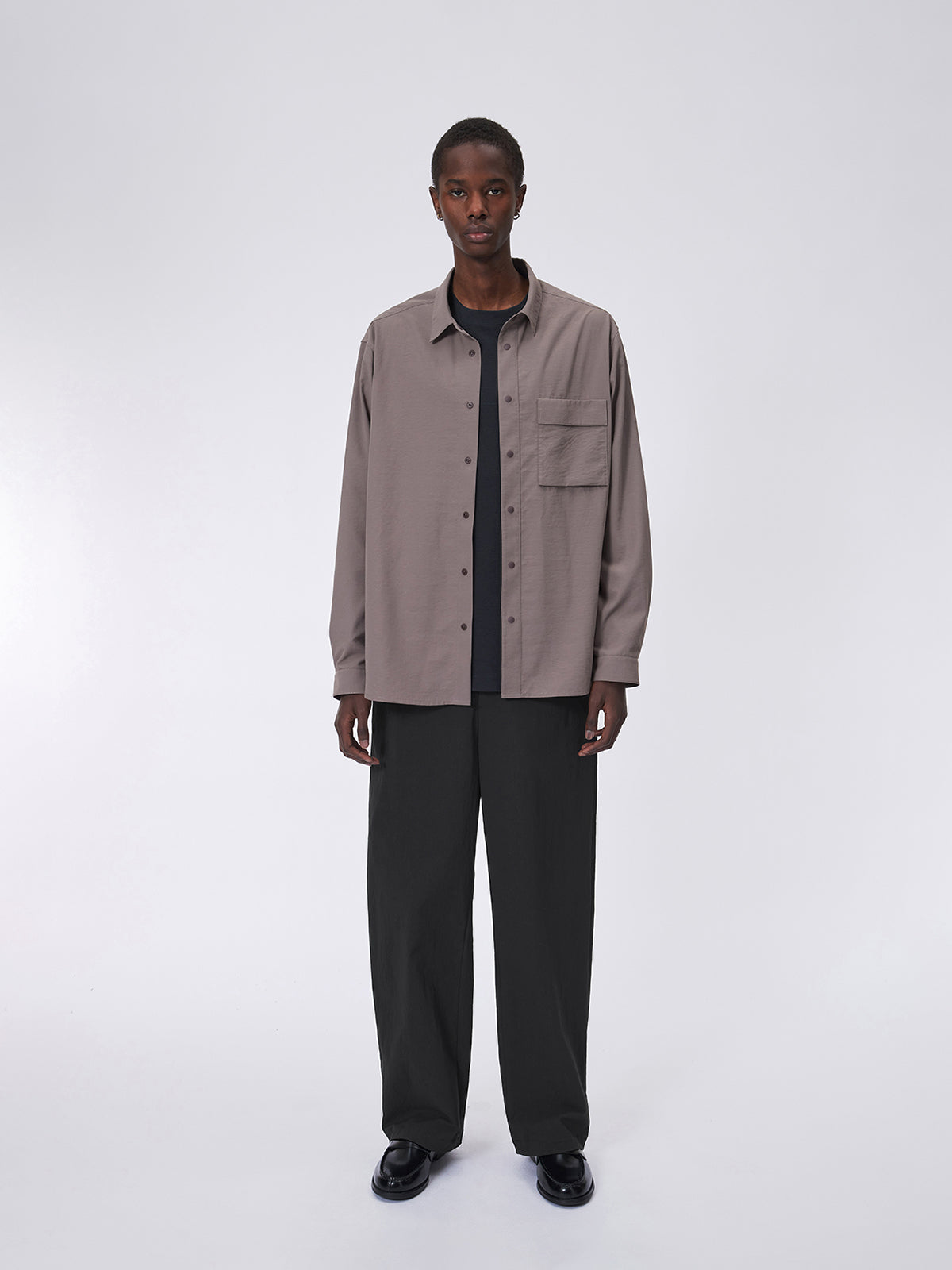 UV-cut wrinkle-resistant shirt