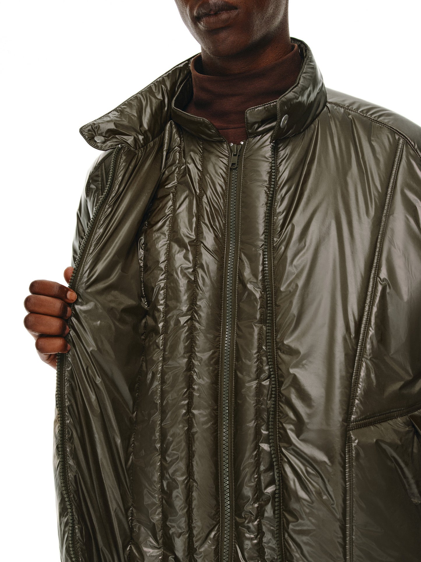 Thinsulate Faux Two-Piece Cotton Jacket