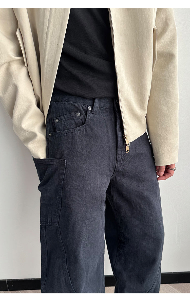 Wide leg casual pants