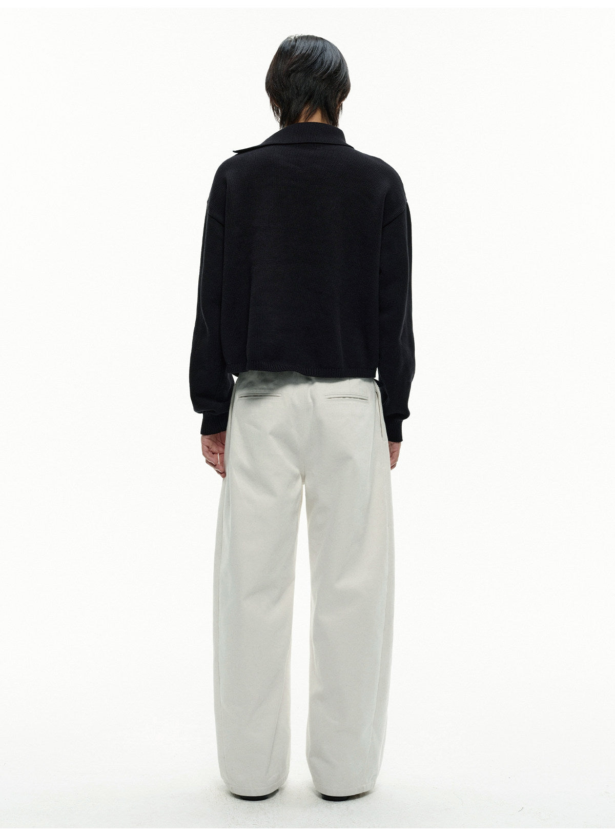 Asymmetrical Neck Sweater