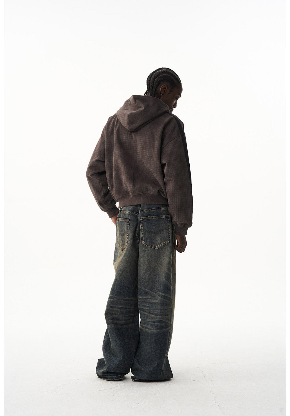 Embroidered Hooded Sweatshirt