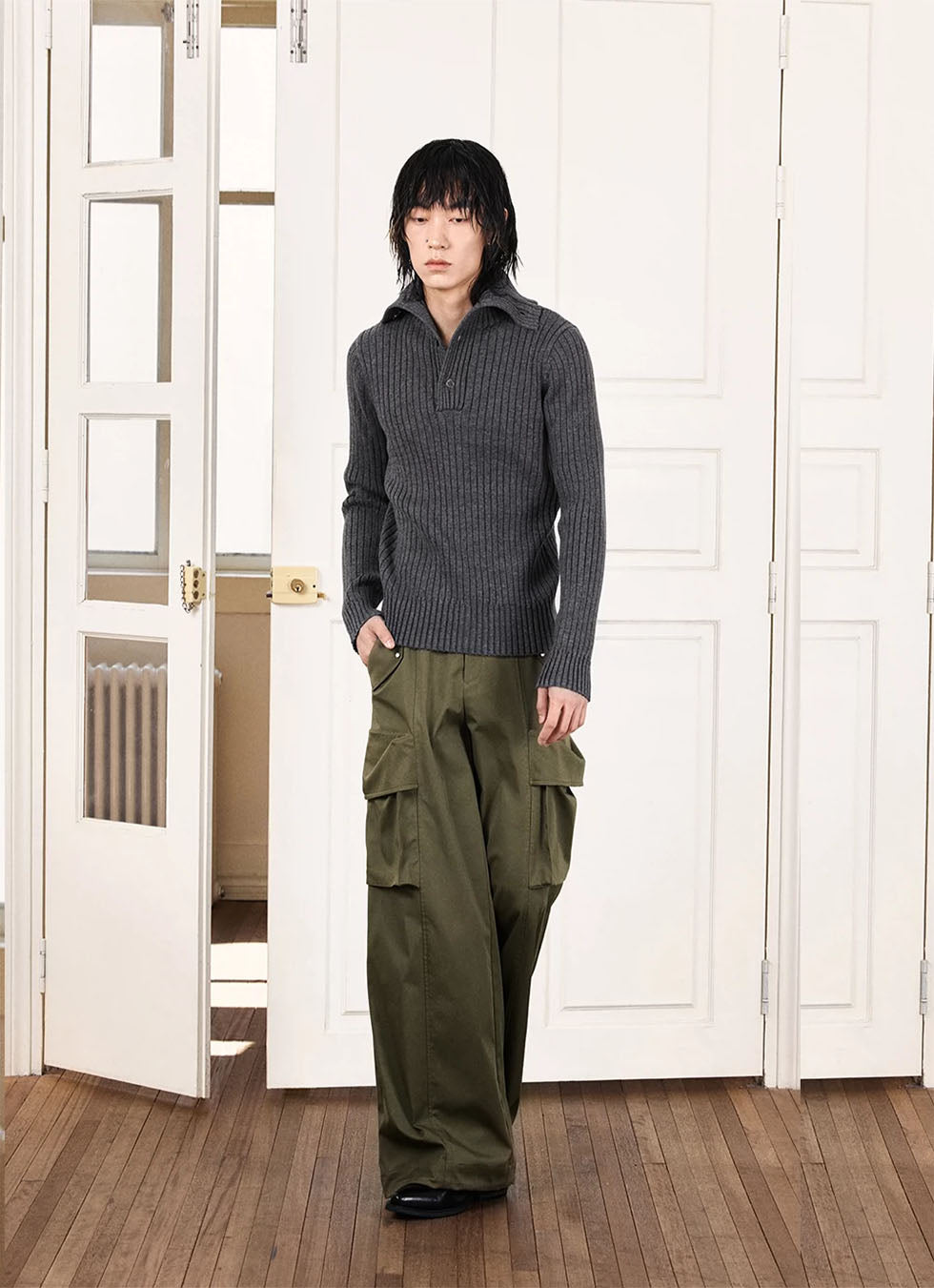 Pullover Unisex lamb's wool sweater