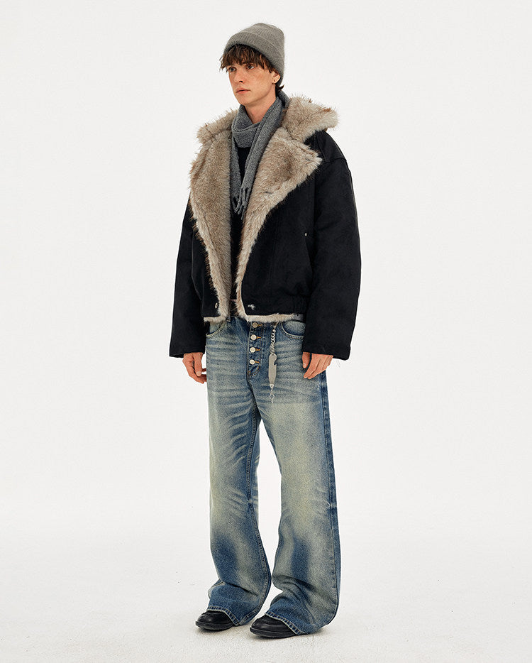 Hooded Mountain Carving Jacket