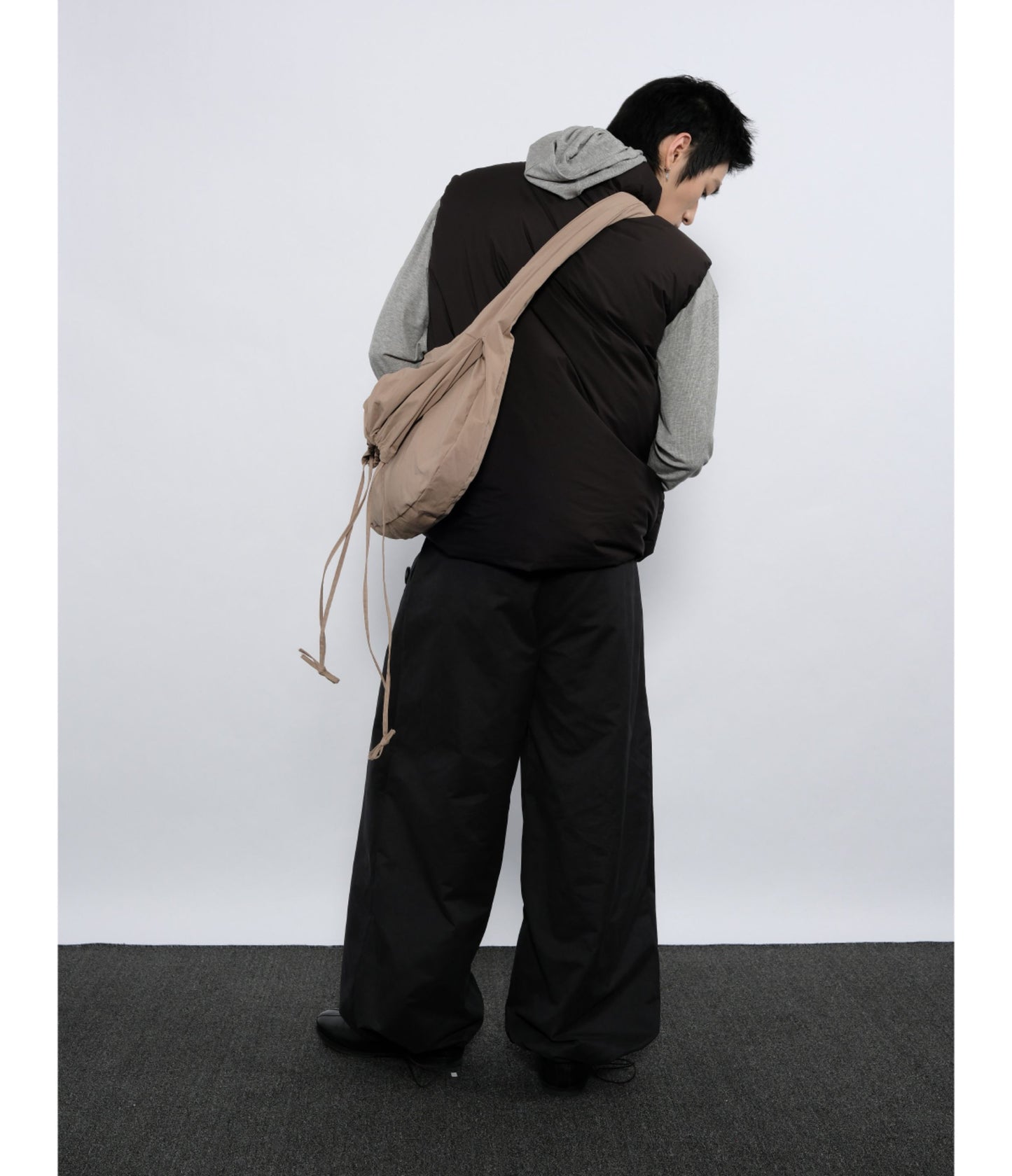 Side Button Casual Pants