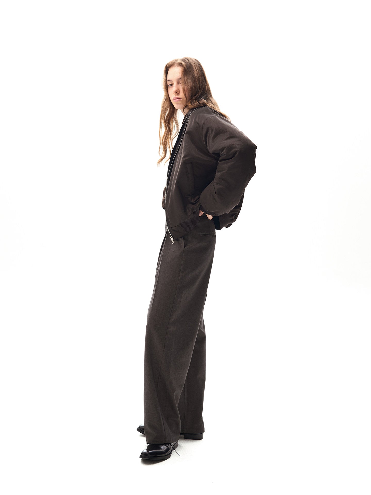 Double Zipper Cotton Pad Jacket