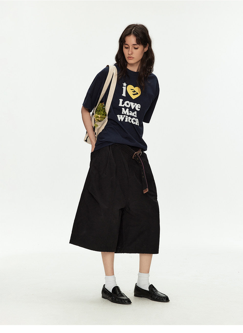 Mesh-Pocket Casual Shorts