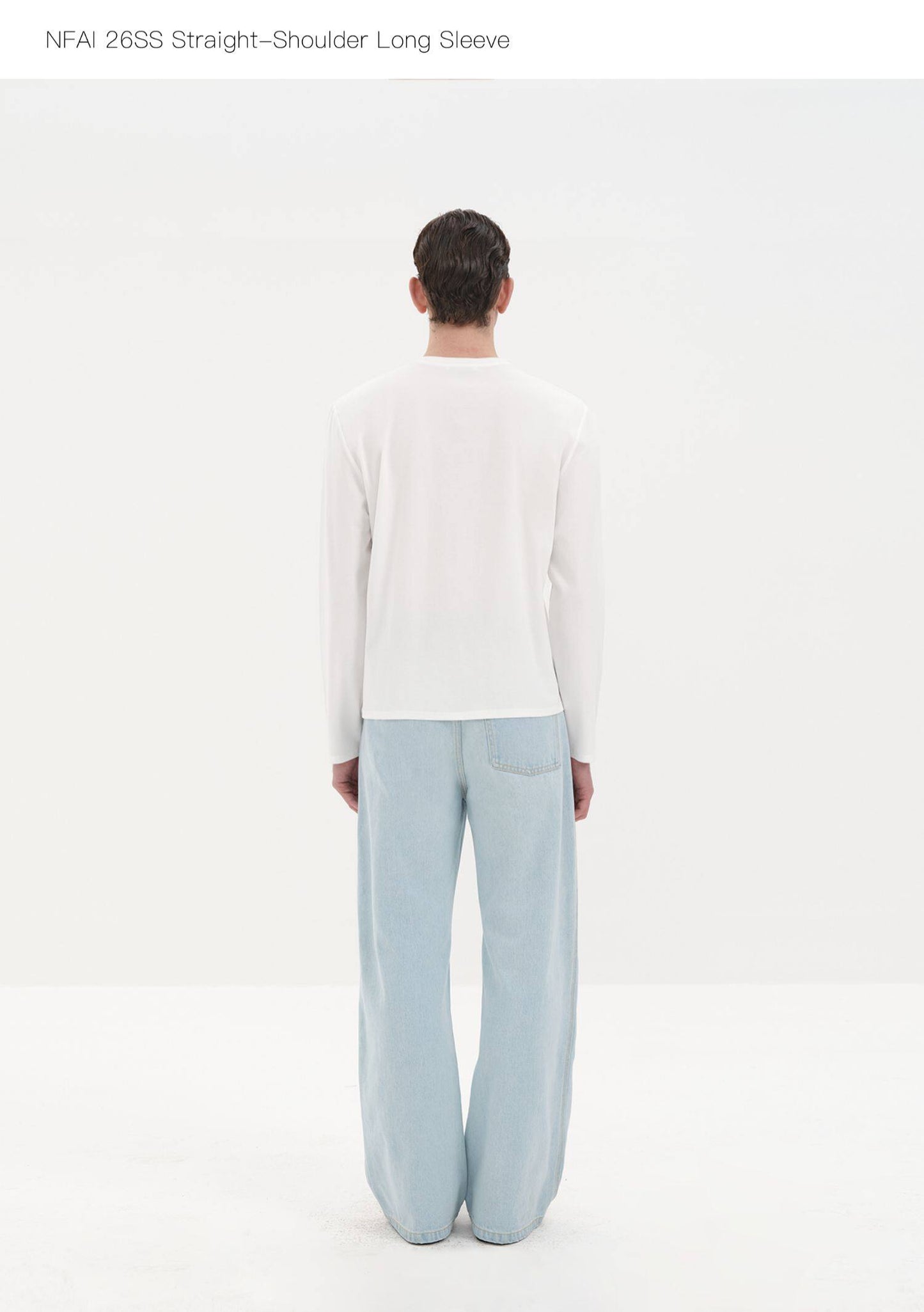 Straight-Shoulder T-Shirt