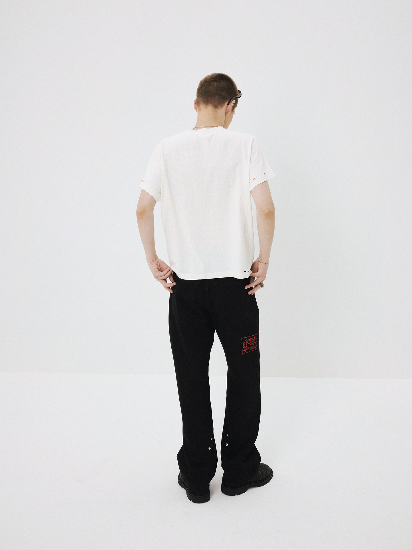Retro-Print Cotton T-Shirt
