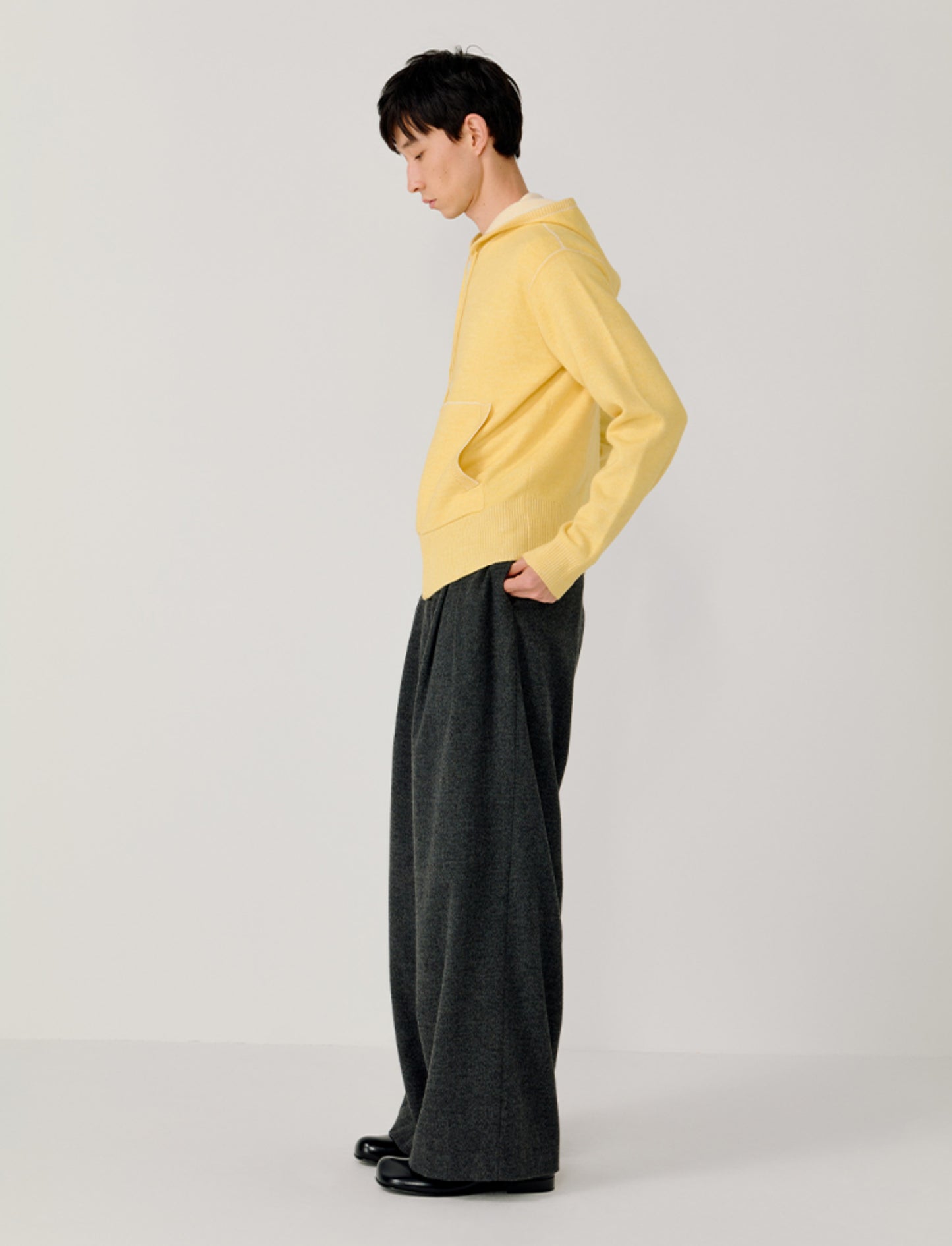 Hooded Zipper Cardigan