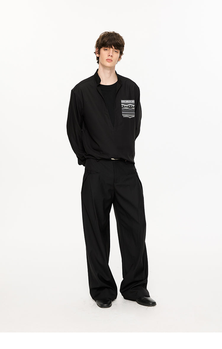 Fake Two-Piece Shirt