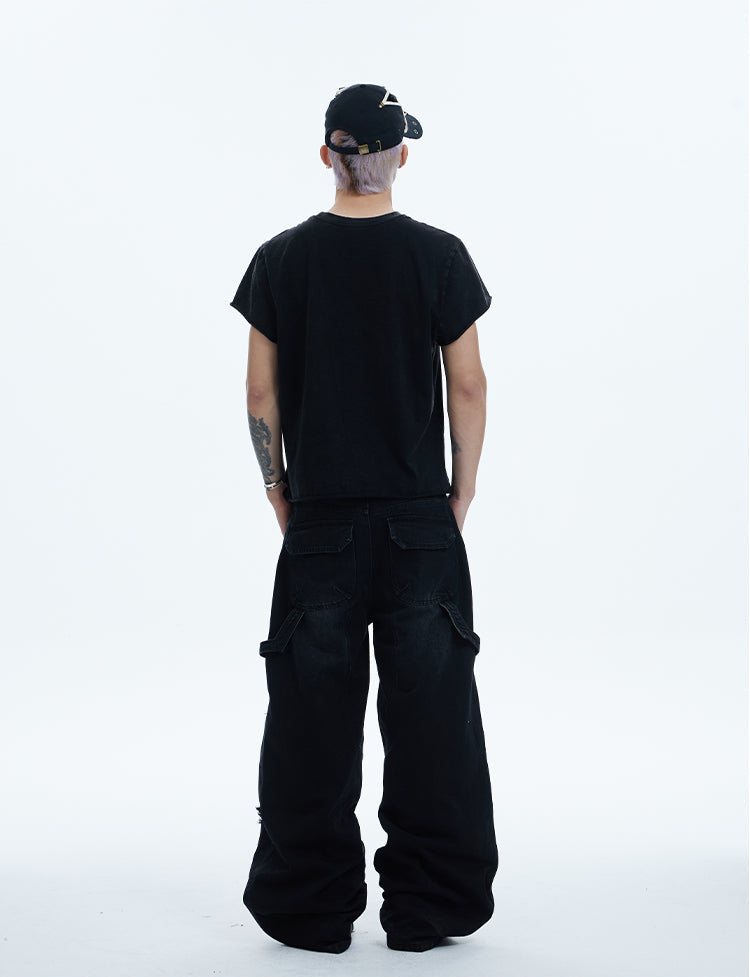 Printed Washed T-shirt