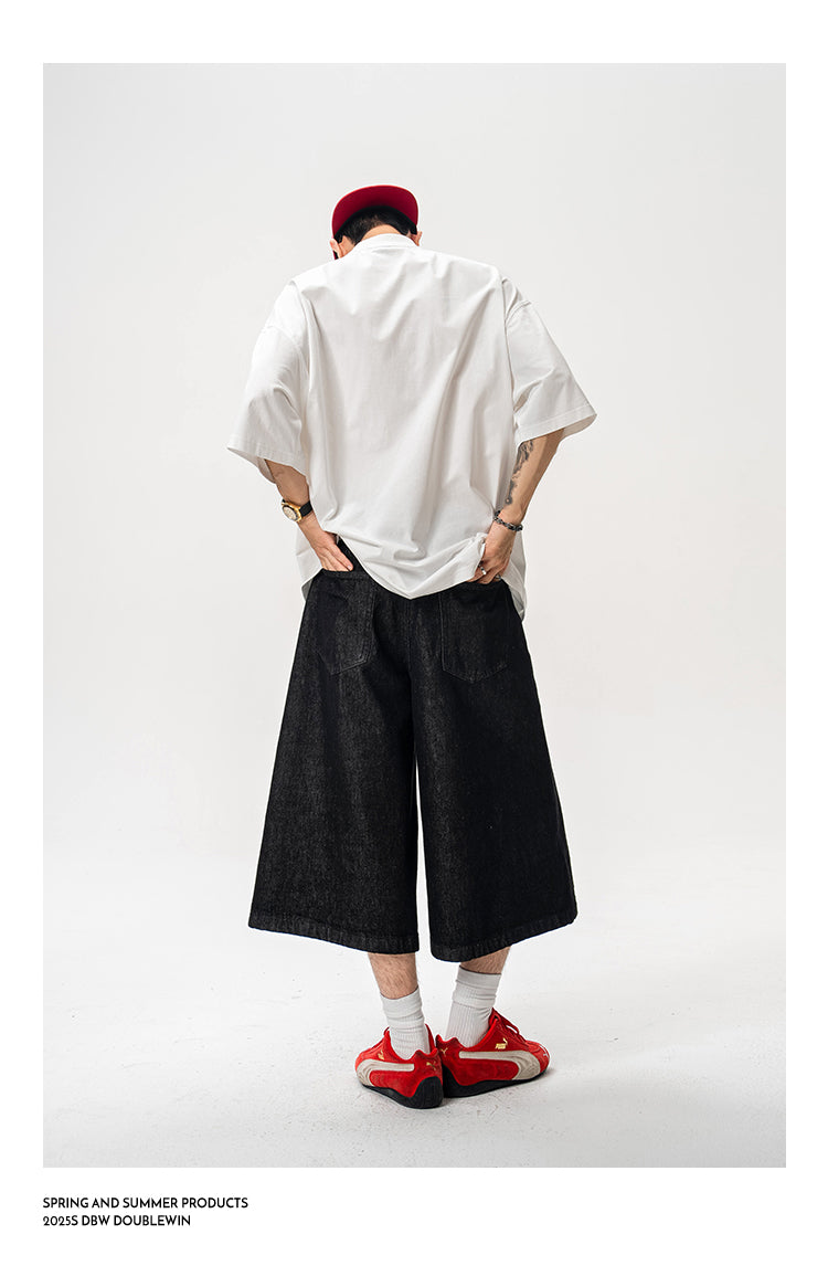 Embroidered cotton T-shirt