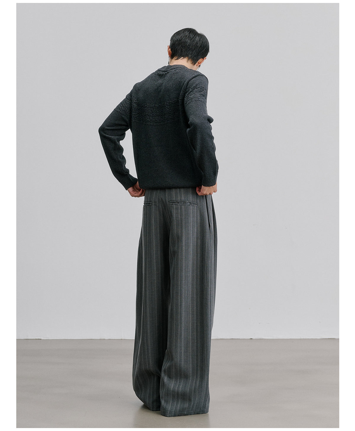 Striped Casual Pants