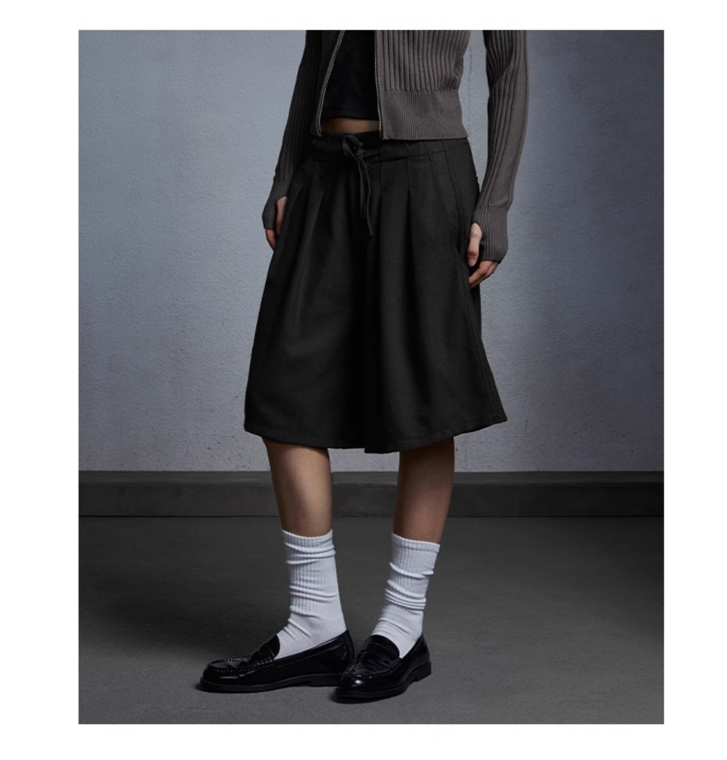 Mid-Waist Casual Shorts