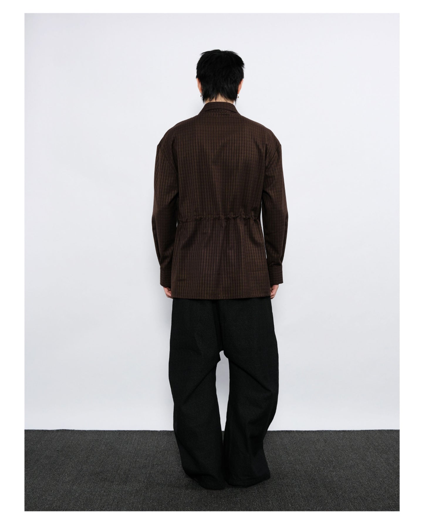 Drawstring Waist Shirt