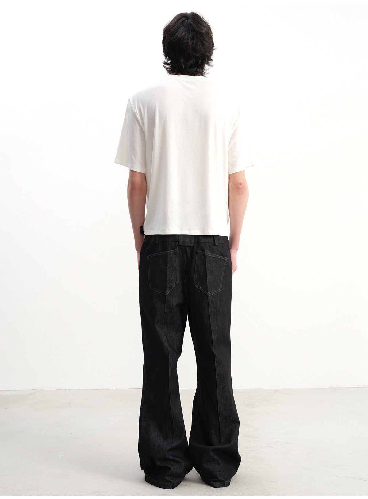 Tencel-Wool Blend Printed T-Shirt