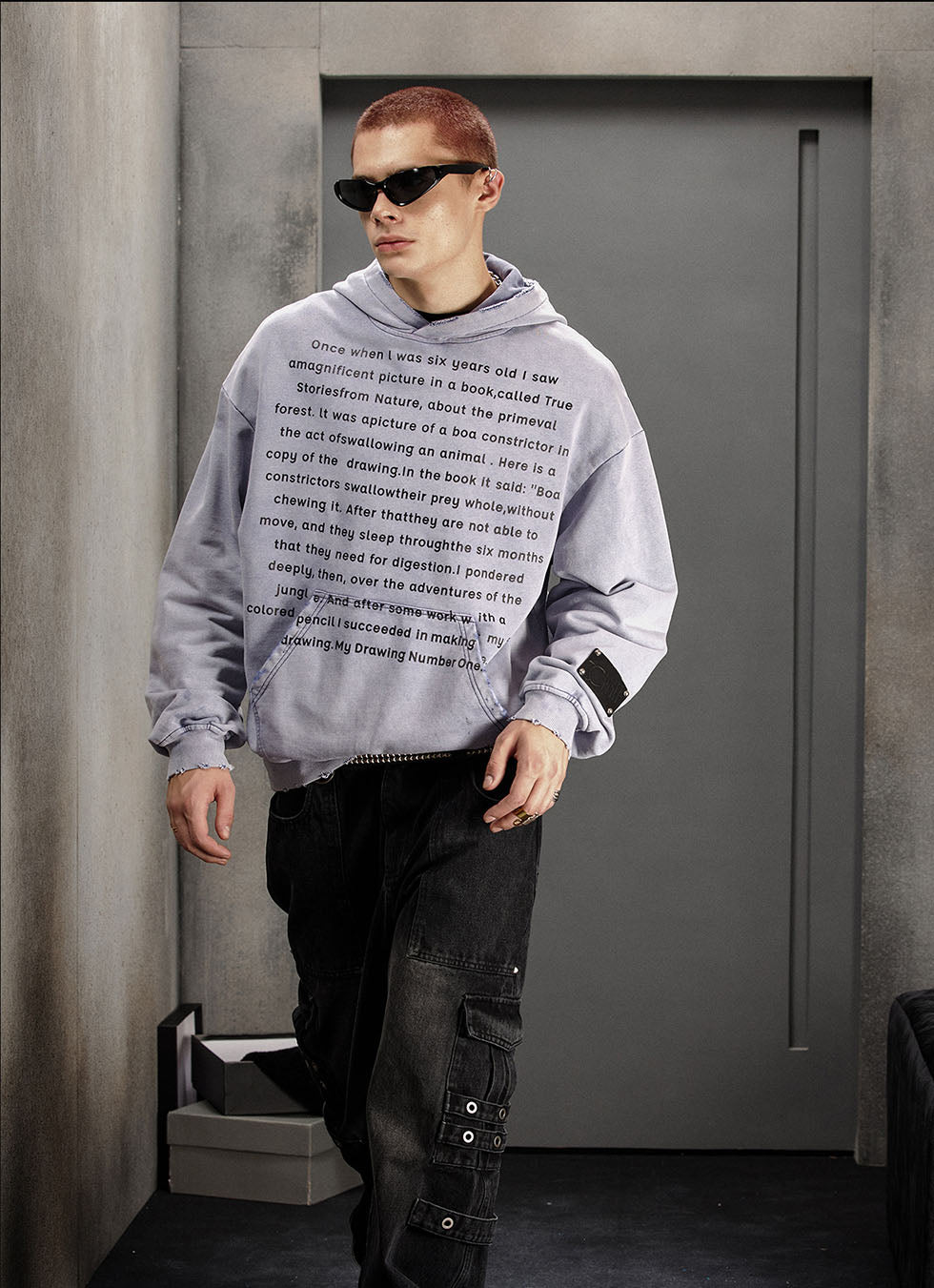 Thick Hooded Sweatshirt