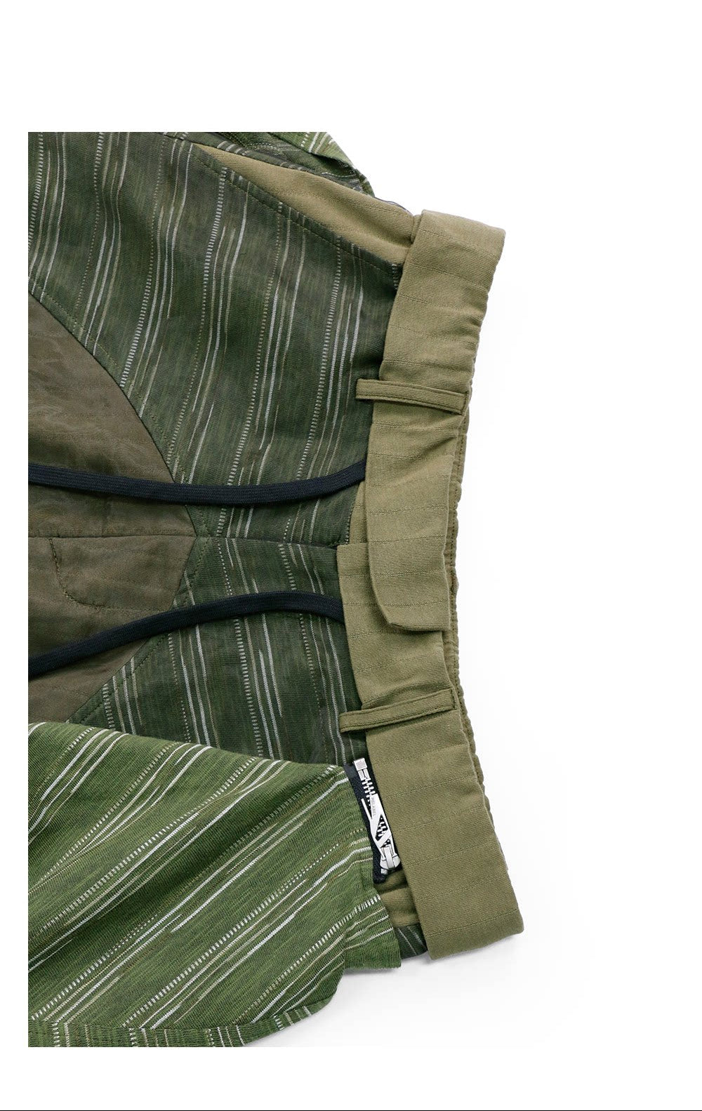 Detachable Scarf and Cropped Pants