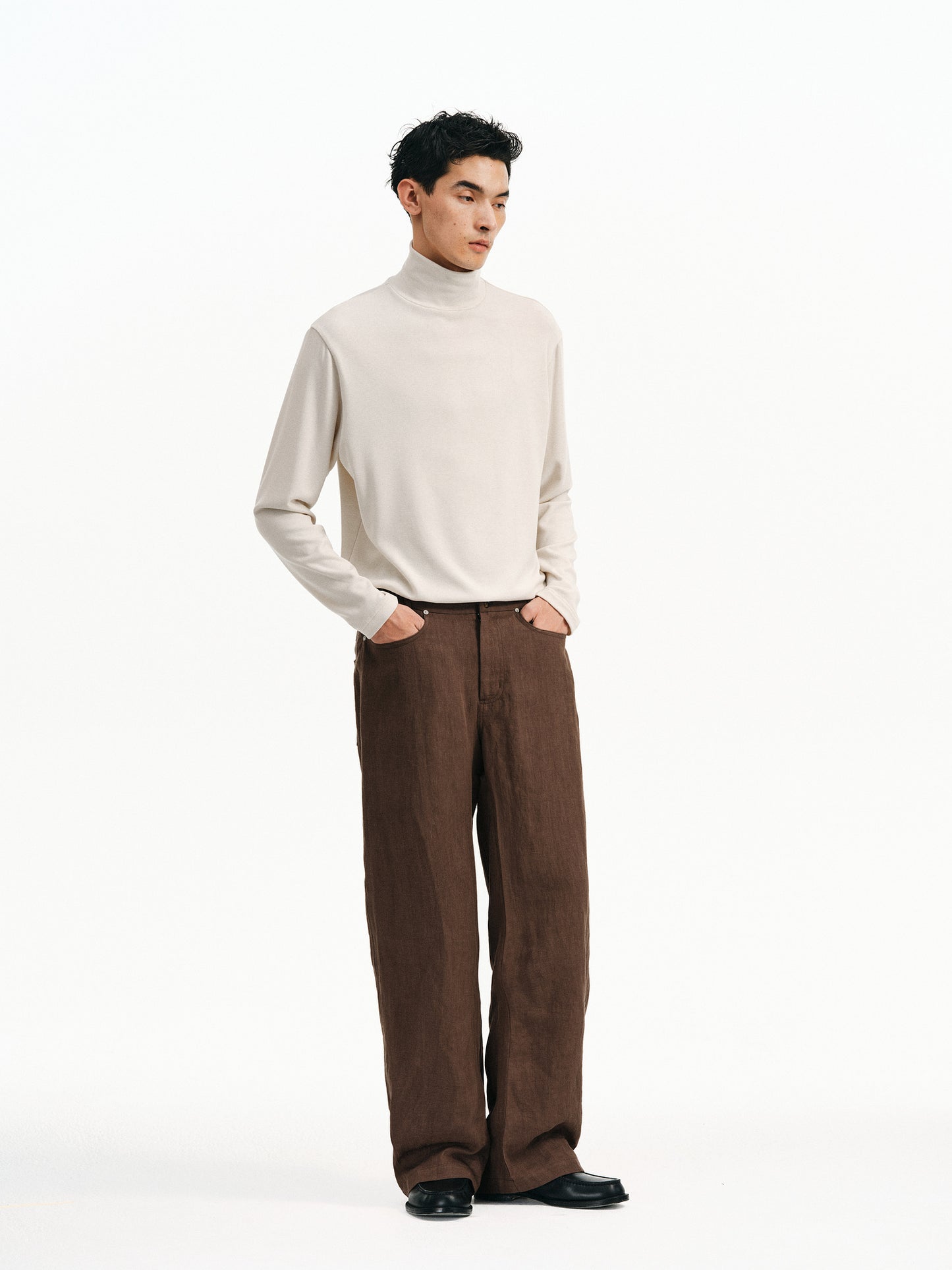 Linen Straight Pants