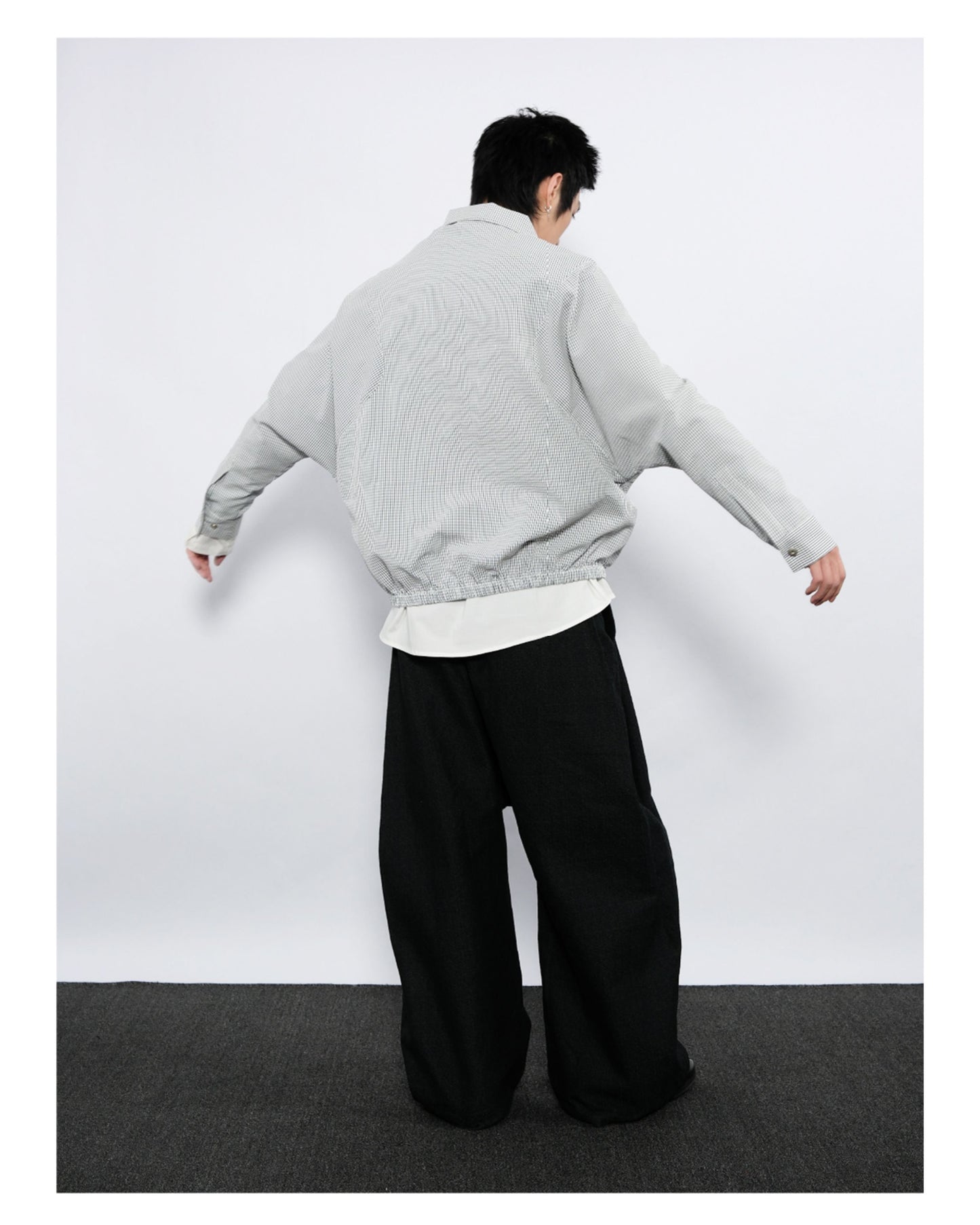 Short Checkered Shirt