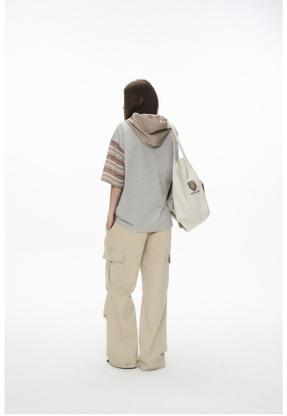 Hooded Embroidered Shirt
