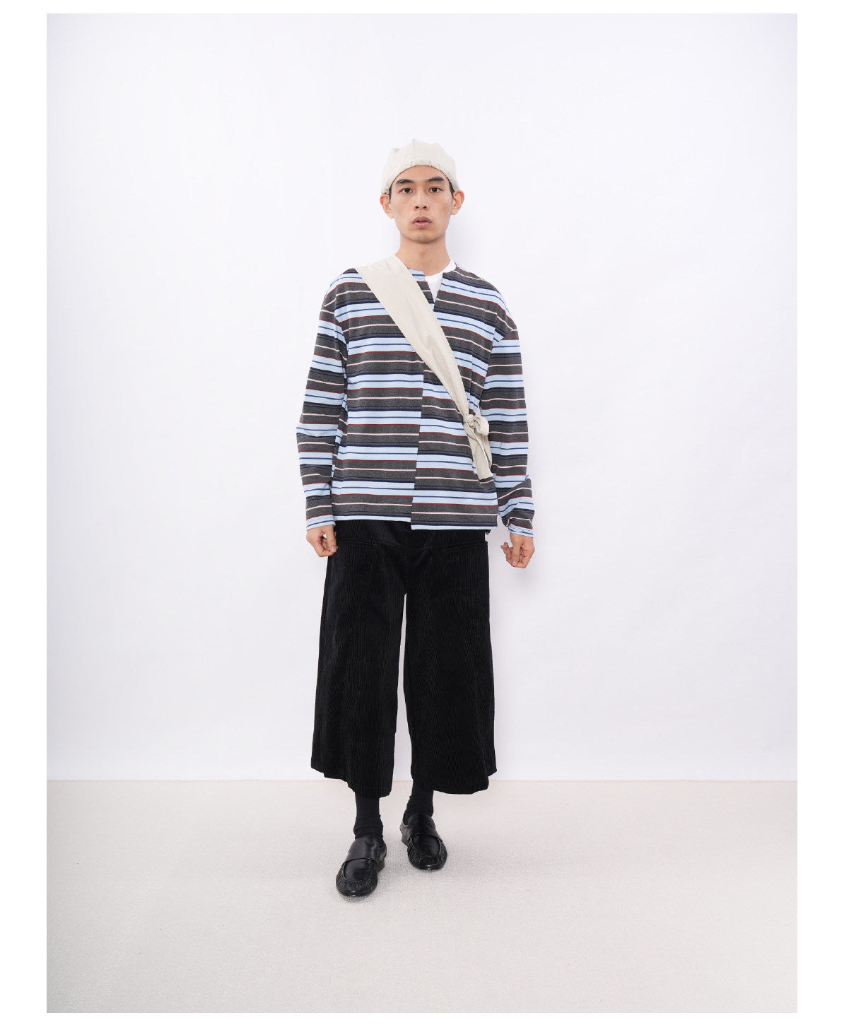 Asymmetrical Striped T-Shirt