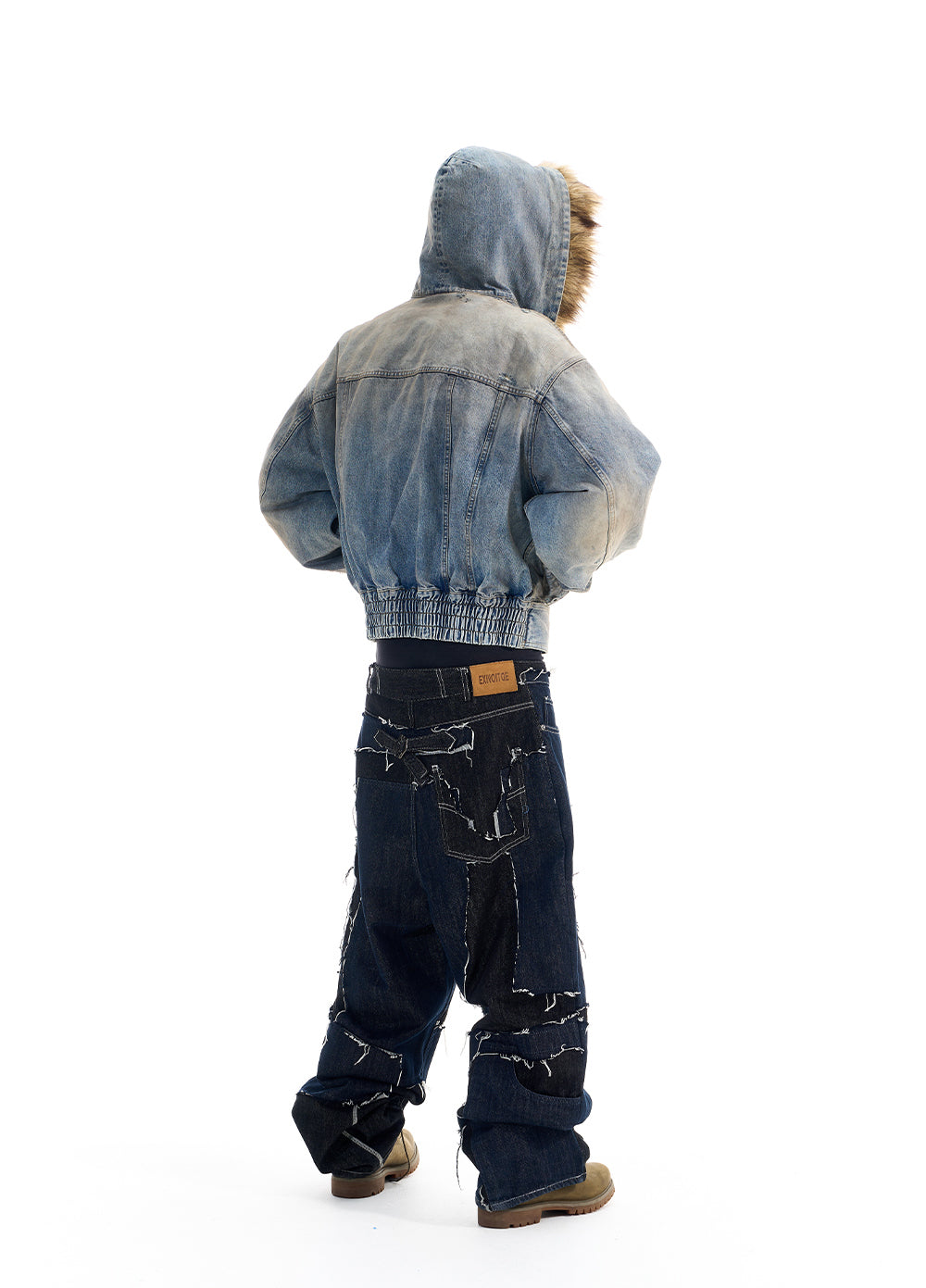 Raw-edge original denim
