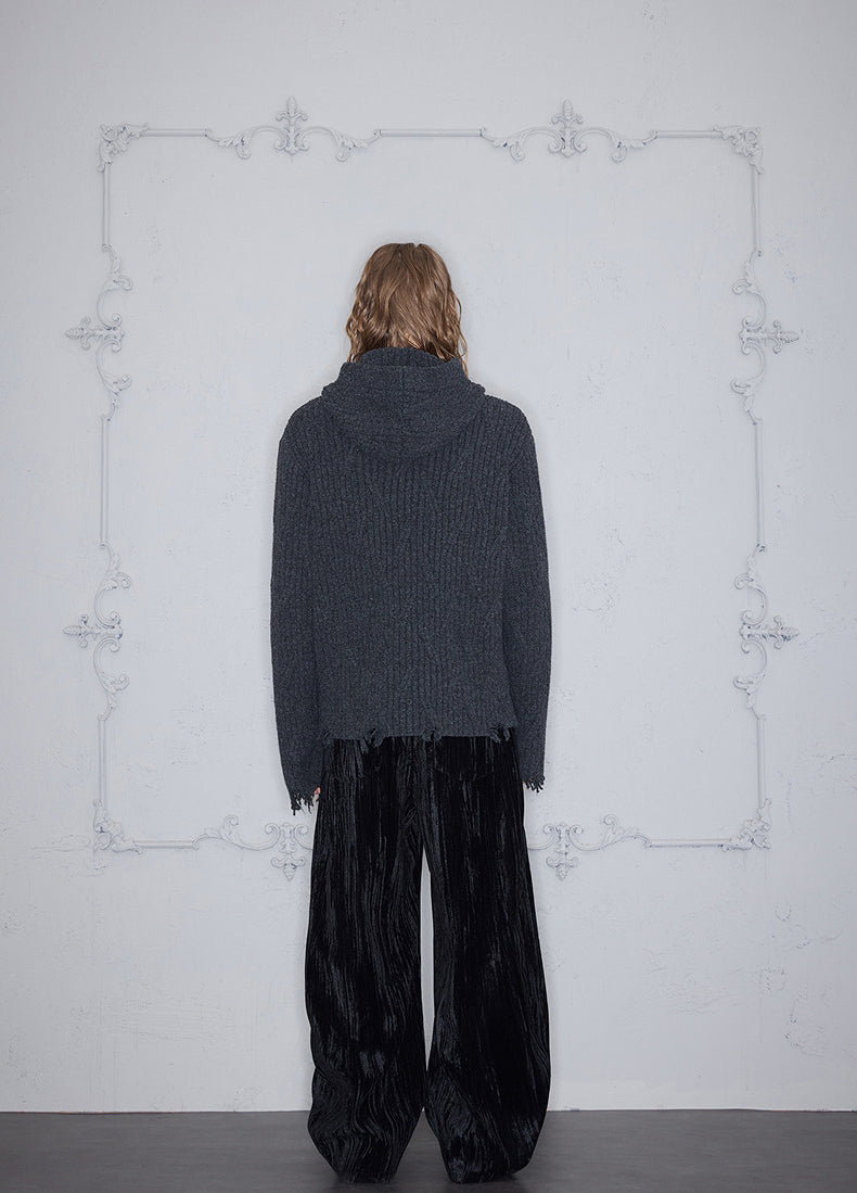 Hooded Pullover Sweater