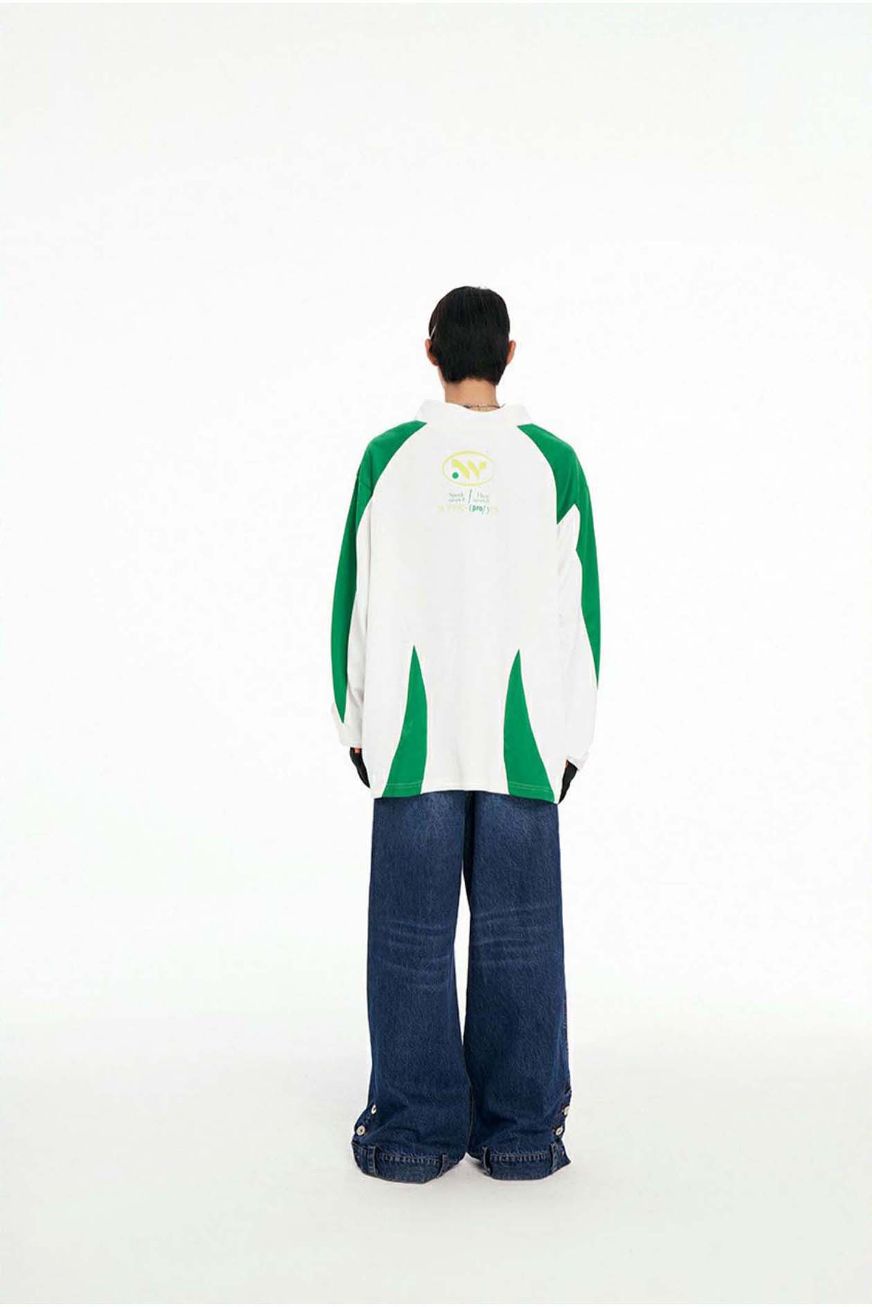 Half Turtleneck Long Sleeve T-Shirt