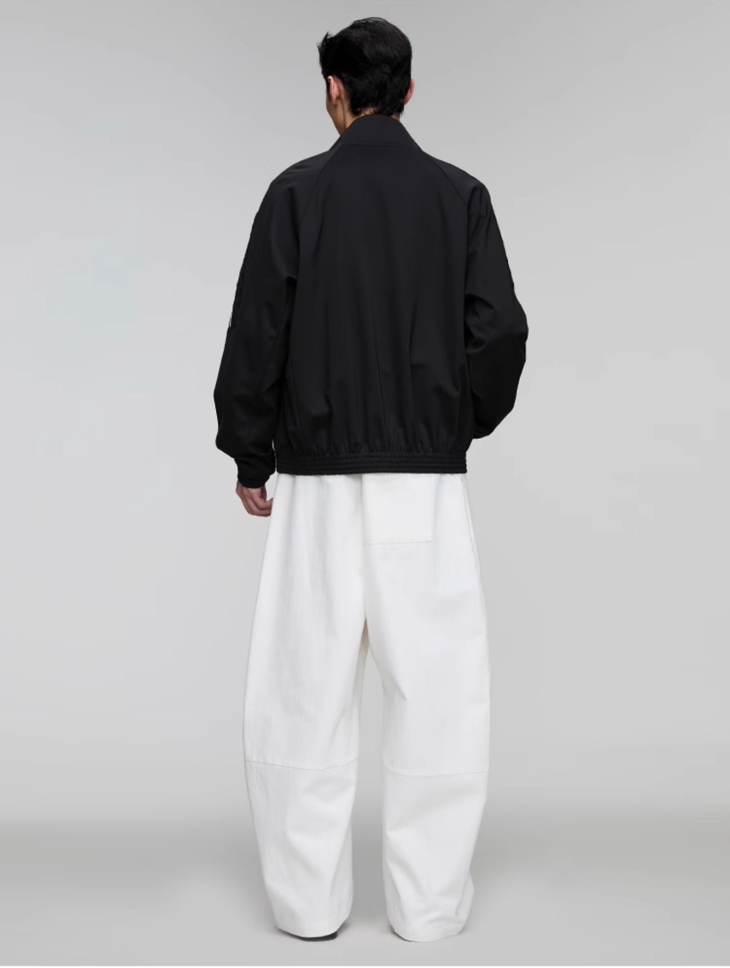 Decorative ribbon sports casual jacket