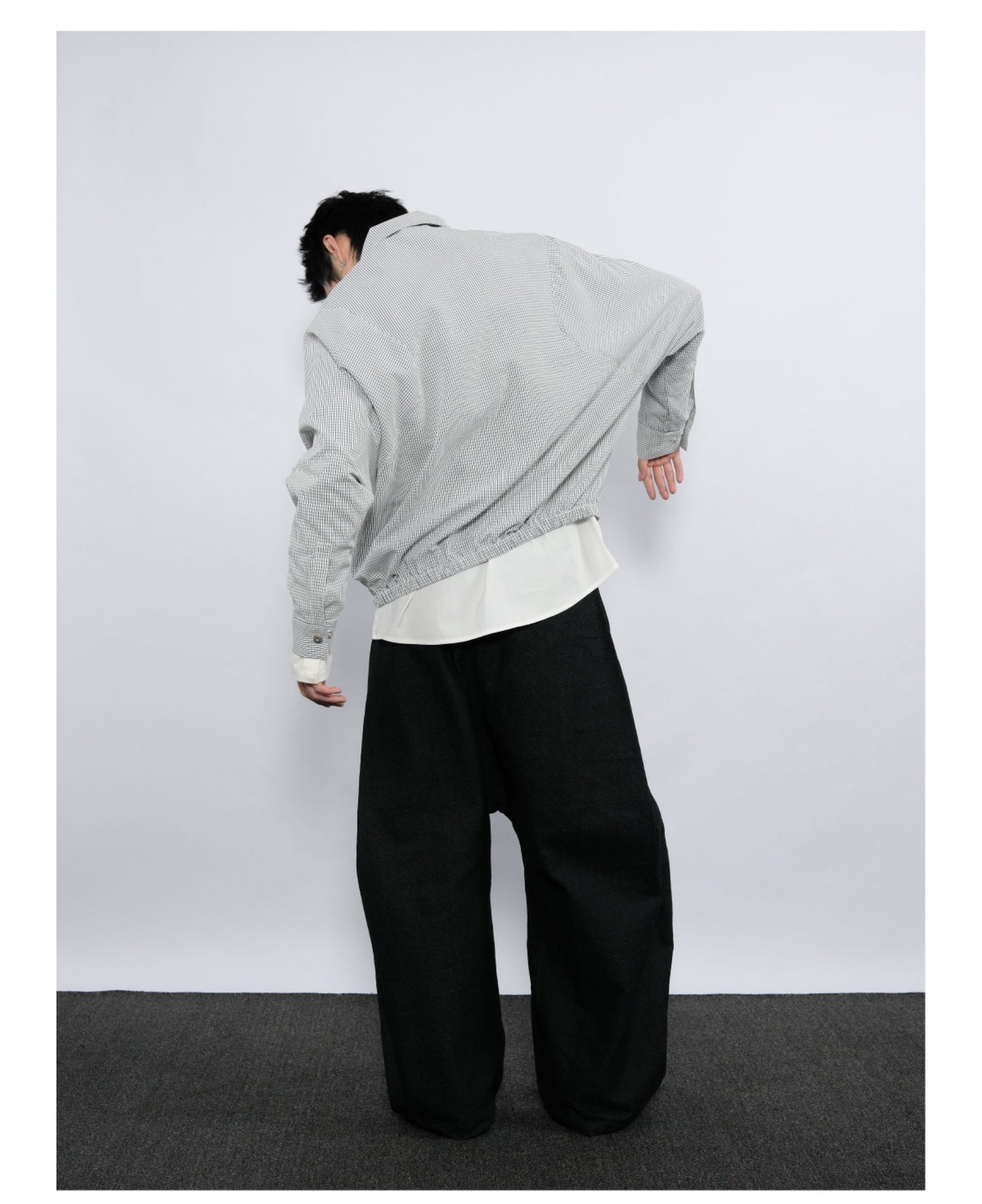 Short Checkered Shirt