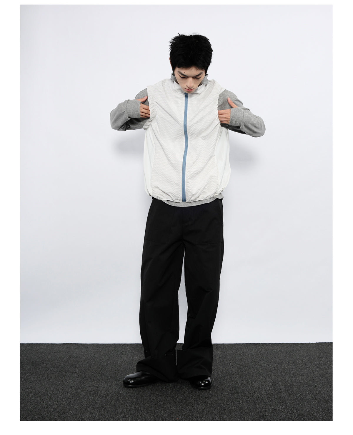 Stand Collar Casual Vest