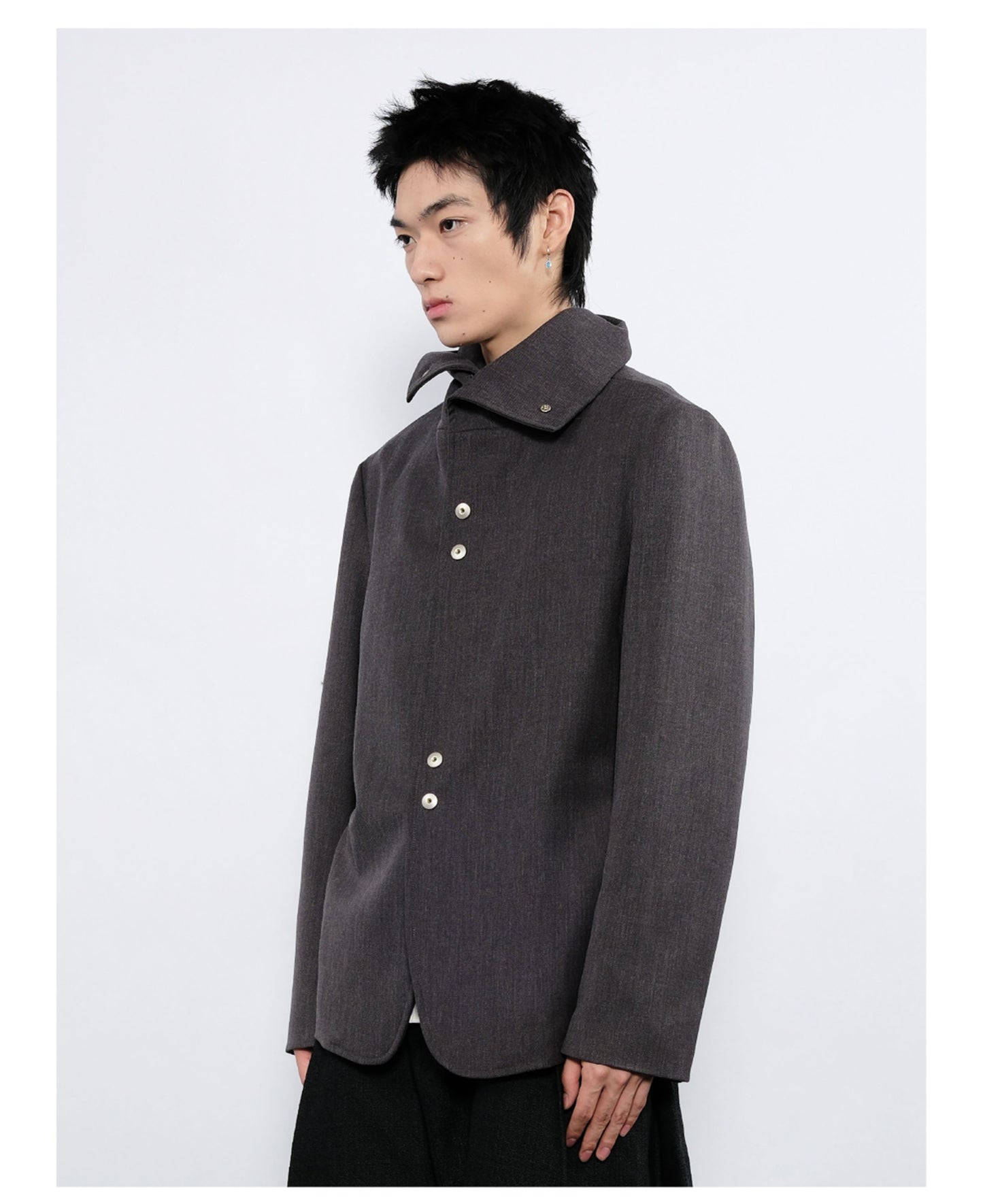 Multi-Style Metal Button Jacket